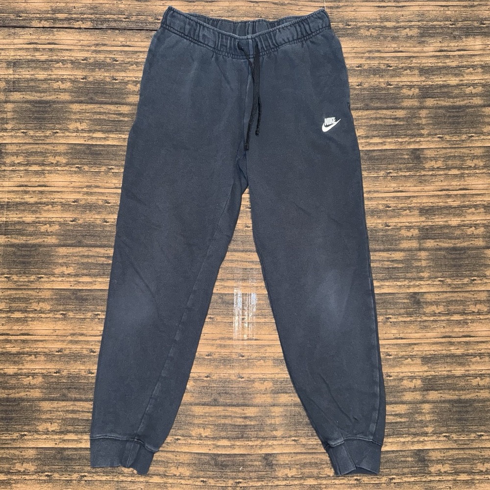 Nike Joggers Mens Medium Black Club Fleece Sweatpants DQ5191-010 Activewear